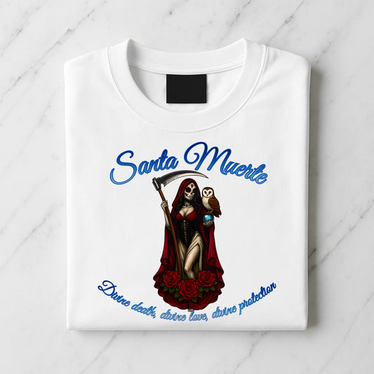Santa Meurte Divine Death Divine Love Divine Protection. T-Shirt