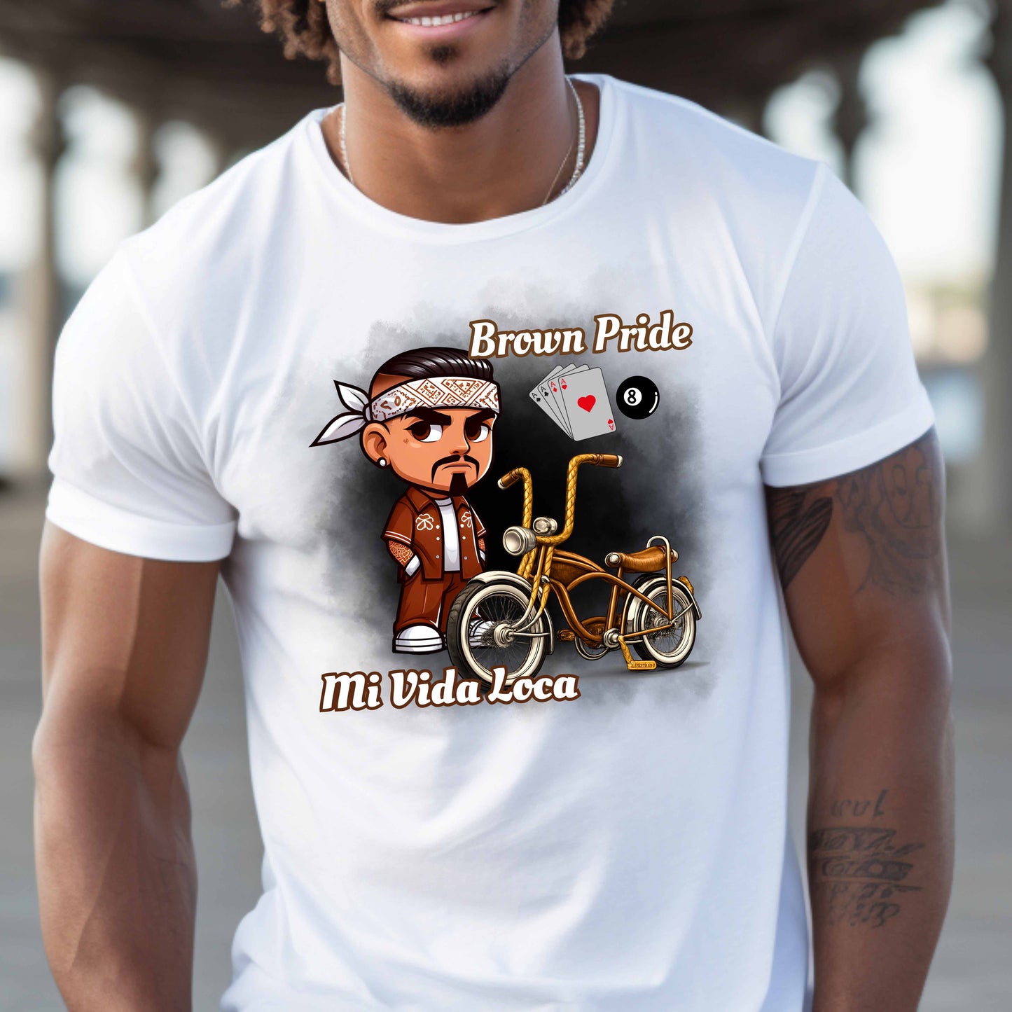 Brown Pride Mi vida Loca. T-Shirt