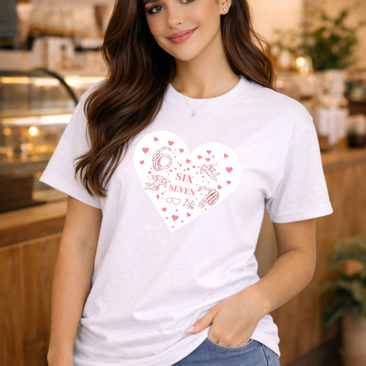 Cupid 6 7 valentine. T-Shirt