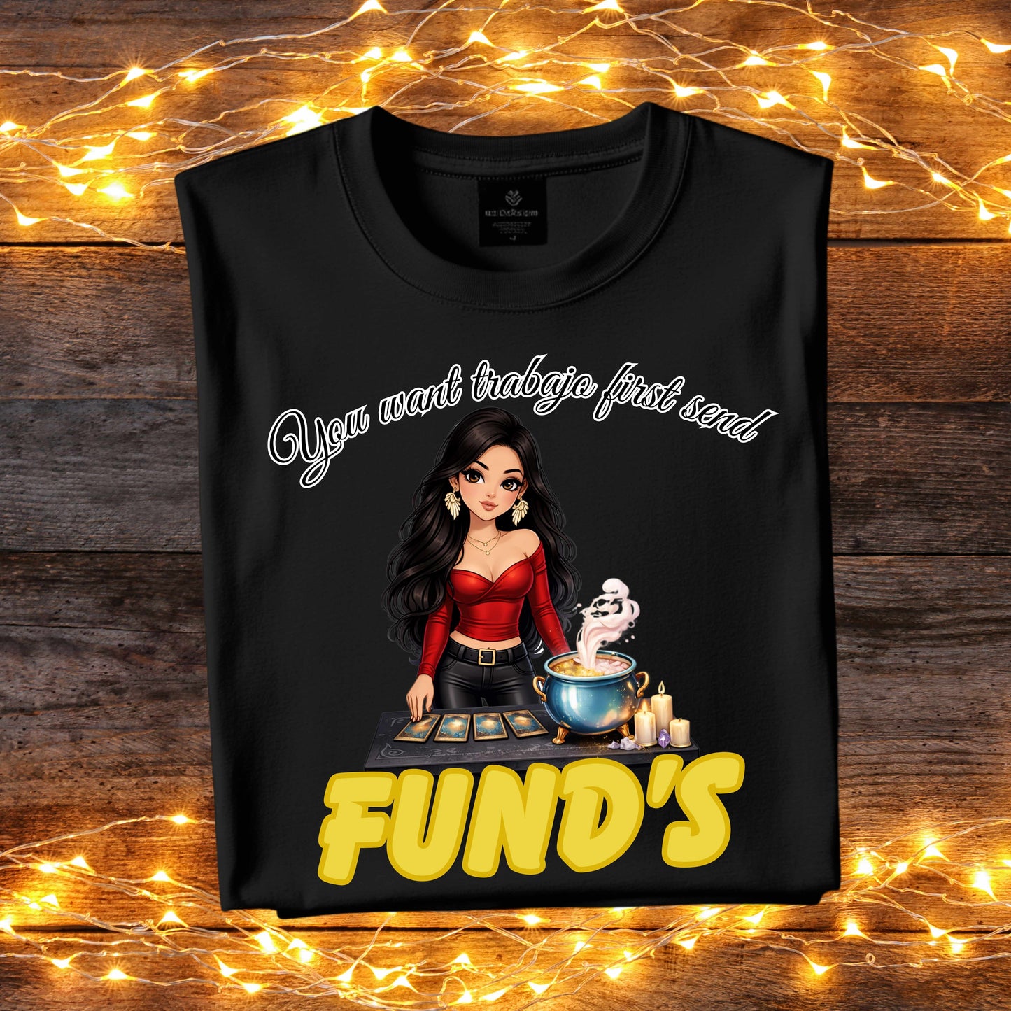 Funds first. T-Shirt